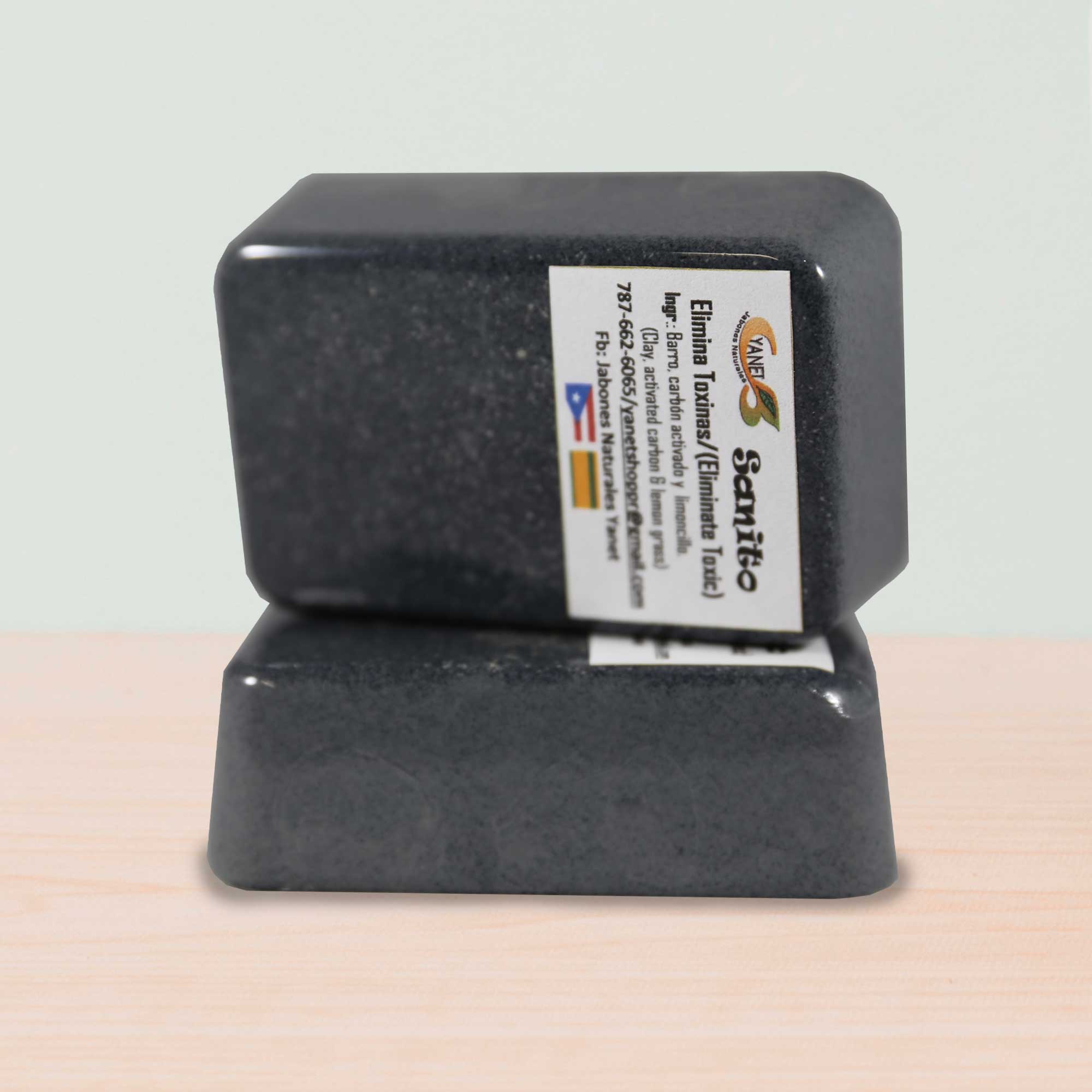 Activated Carbon Soap /  Jabón de Carbón Activado