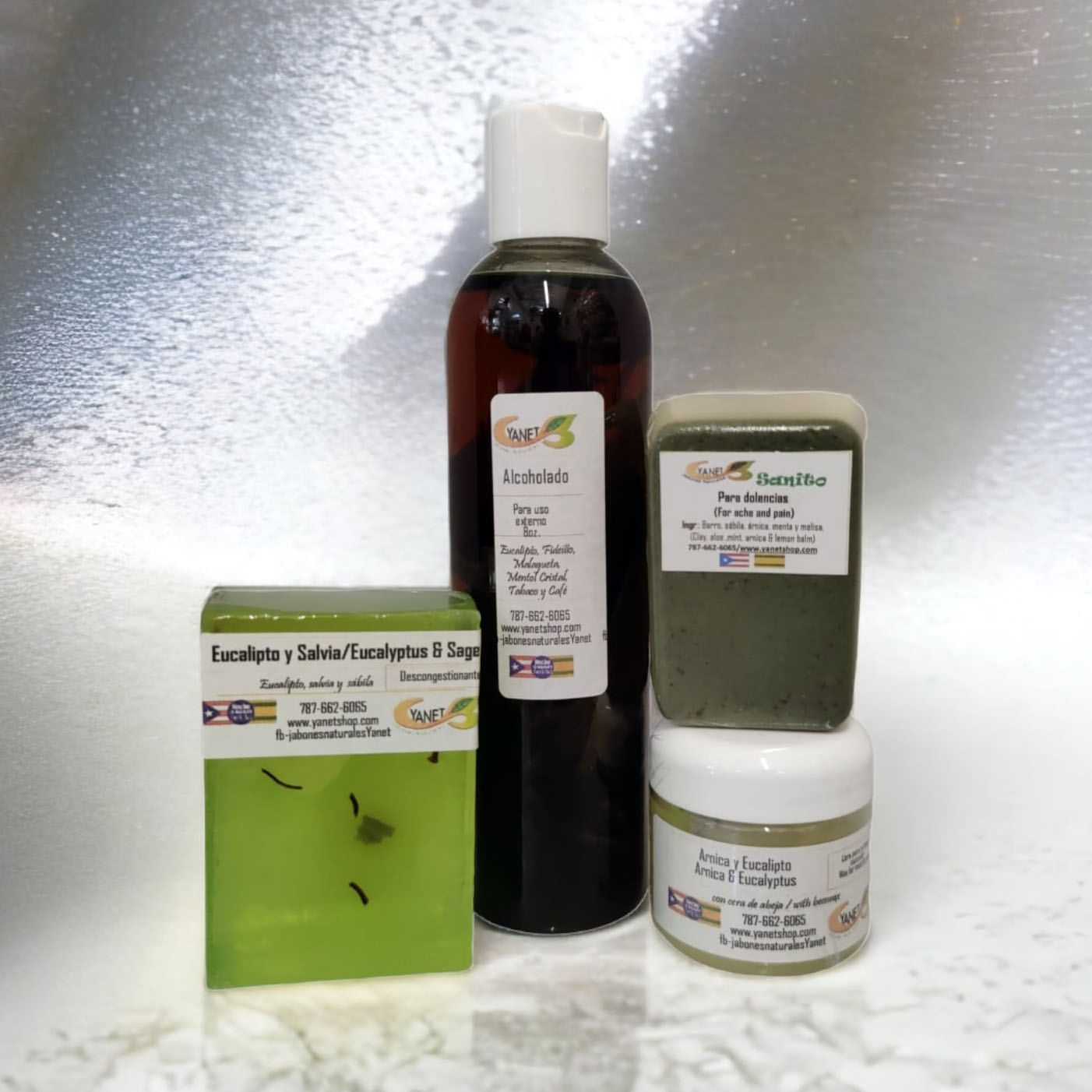 Combo #4 – Dolor muscular, inflamación y congestión / Muscle Pain, Inflammation & Congestion