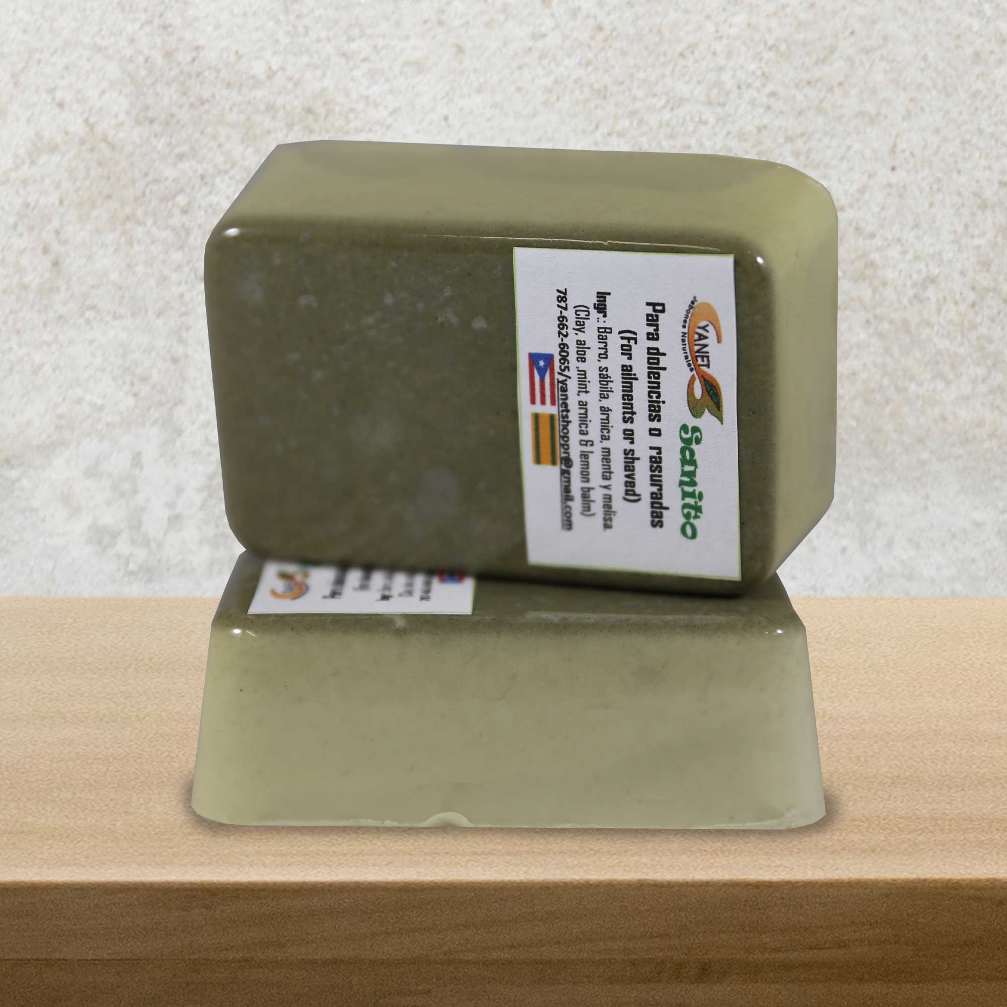 Green Clay Soap / Jabón Barro Verde