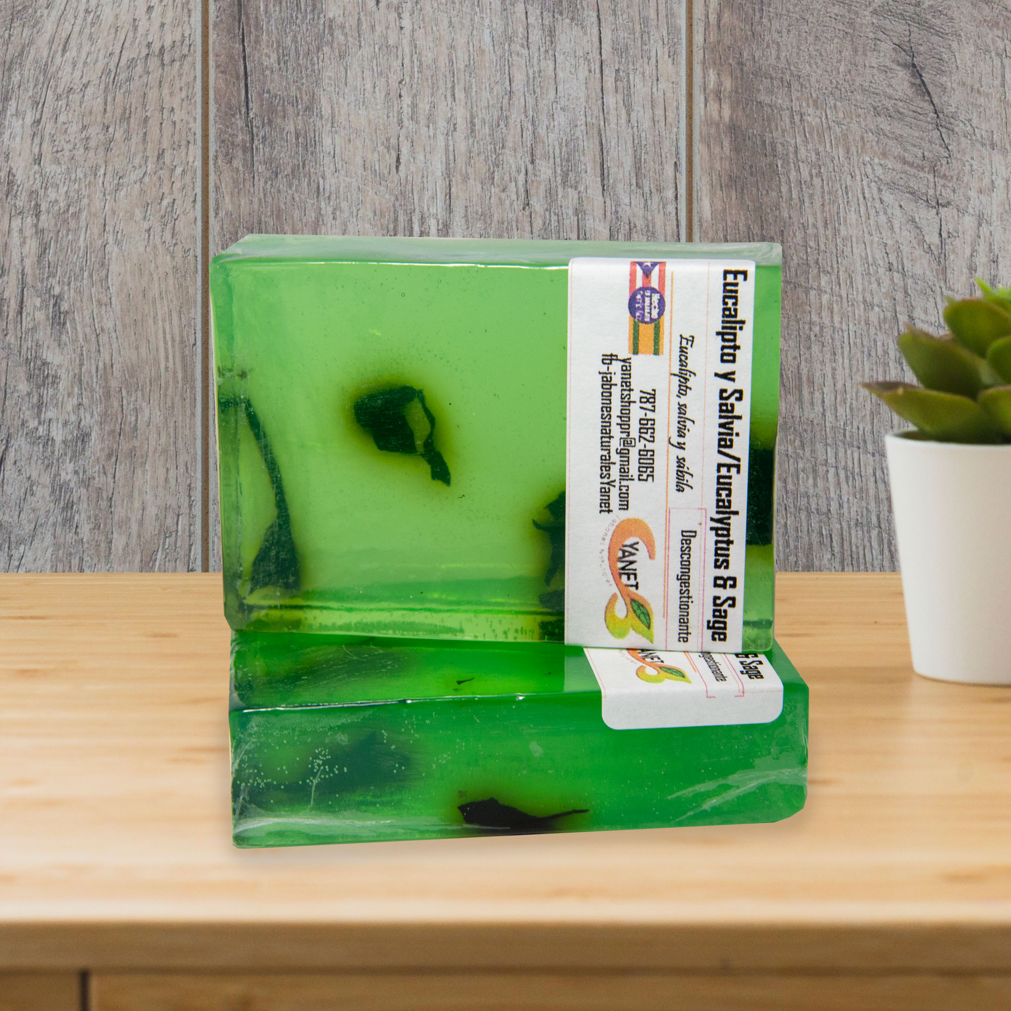 Jabón Eucalipto y Salvia / Eucalyptus & Sage Soap