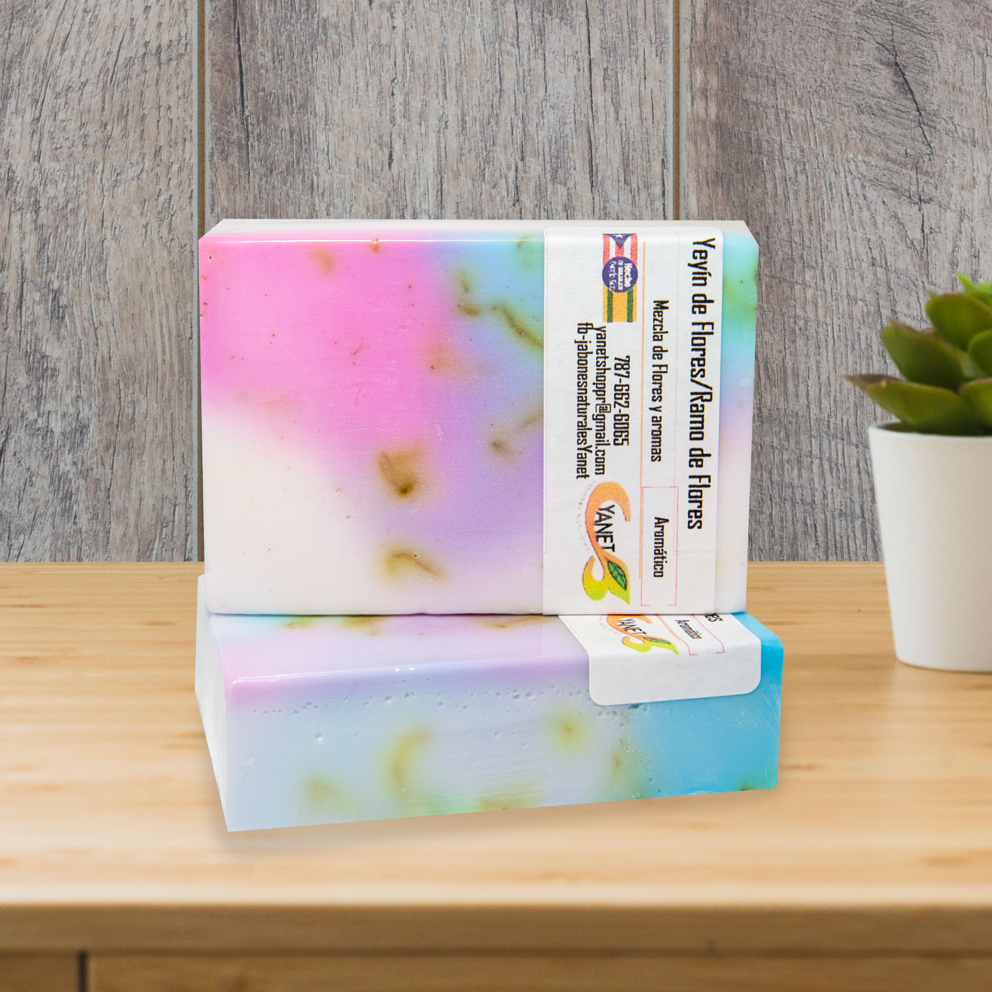 Yeyin Flower Soap/Jabón De Flores Yeyin